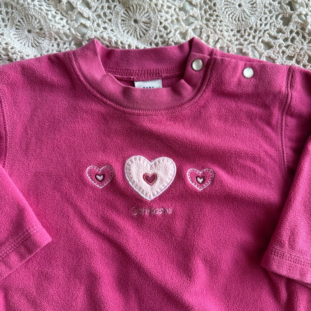 Y2K Oshkosh Heart Jumper - Picture 2 of 3
